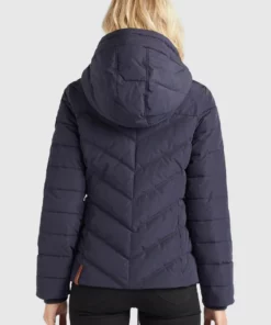 Khujo EIJA - Chaqueta De Invierno - Dunkelblau, Mujer -Tienda de ventas KHUJO e52e5bff7e944275a7643c1d1d70ff16