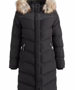 Khujo LUBECK LONG4 - Abrigo De Invierno - Schwarz, Mujer -Tienda de ventas KHUJO e5c2e9b6f2474c40a5af546ae2cd068b