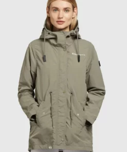 Khujo CAIMA - Parka - Graugrün, Mujer
