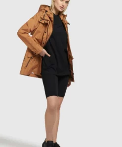 Khujo FELINA - Impermeable - Toffee, Mujer -Tienda de ventas KHUJO e66824b897b146ad83194652eecca9be