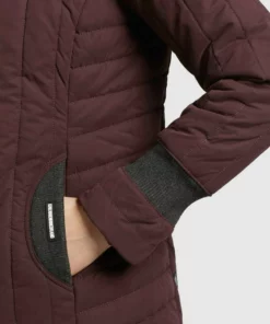 Khujo TWEETY PRIME5 PEACHED - Chaqueta De Entretiempo - Weinrot, Mujer -Tienda de ventas KHUJO e689169620764b849dab7d49929d2e07