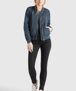 Khujo FENCY - Chaquetas Bomber - Petrol, Mujer -Tienda de ventas KHUJO e6899921b722466f98a0d7fa523626e5