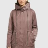 Khujo ONDA2 - Parka - Mauve, Mujer