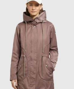 Khujo ONDA2 - Parka - Mauve, Mujer