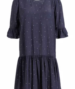 Khujo FREMA - Vestido Informal - Dark Blue, Mujer -Tienda de ventas KHUJO e6cb7ecbff5a4c388286e02459882f1e