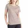 Khujo FRANCESCA SMILE - Camiseta Estampada - Graubraun, Mujer