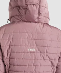 Khujo DELINAS - Abrigo De Invierno - Beige-rosa, Mujer -Tienda de ventas KHUJO e6f50ffdc6794843a5ba4640cab97a07