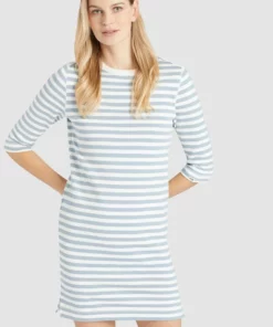 Khujo ROYA - Vestido De Punto - Light Blue, Mujer