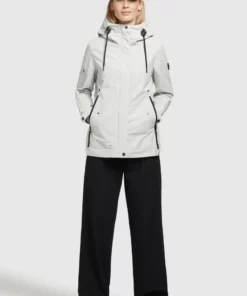 Khujo KAYA - Chaqueta Outdoor - Hellgrau, Mujer -Tienda de ventas KHUJO e81a73f6af4d4945abacaa289acbe9c7