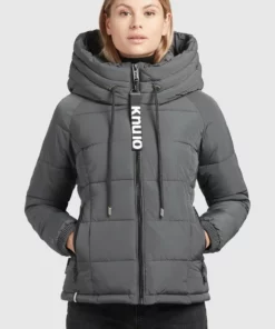 Khujo LILENA - Chaqueta De Invierno - Grau, Mujer