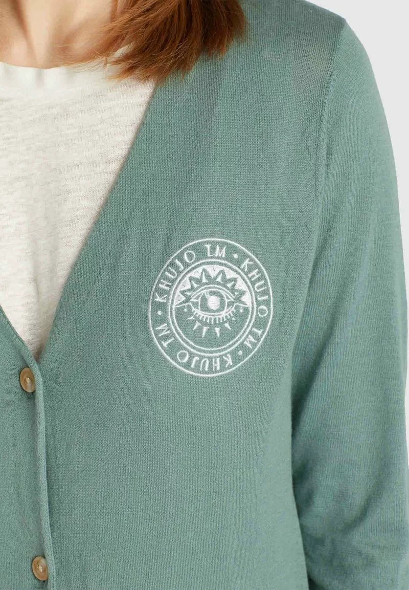 Khujo MANISHKE - Chaqueta De Punto - Mint, Mujer 6 Khujo MANISHKE - Chaqueta De Punto - Mint, Mujer - Imagen 6