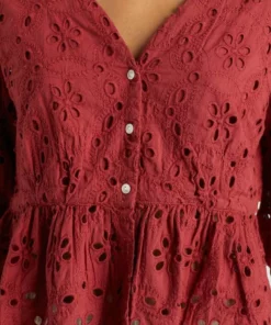 Khujo GALILEA - Blusa - Rotbraun, Mujer -Tienda de ventas KHUJO e926a3c78a344c49a0744268d25737a1