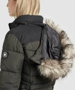 Khujo AMARAY2 - Abrigo De Invierno - Dunkelgrau, Mujer -Tienda de ventas KHUJO e9901f403c8b475fb6577299db442d12