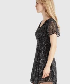 Khujo VARVARA - Vestido Informal - Black/blue, Mujer -Tienda de ventas KHUJO e9b8424d081b4209aa0f3c73c5391bd7