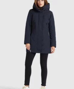 Khujo VIONA - Abrigo De Invierno - Dunkelblau, Mujer