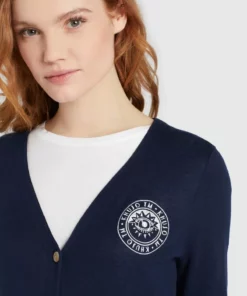 Khujo MANISHKE - Chaqueta De Punto - Dark Blue, Mujer -Tienda de ventas KHUJO ead1f4fd83bf4989abe7b211e4c9b057