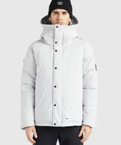 Khujo ARSAN - Chaqueta De Invierno - Hellgrau, Hombre