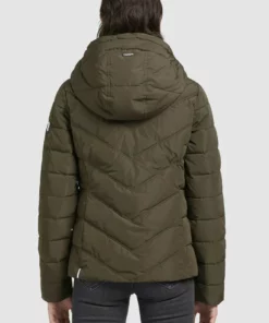 Khujo EIJA2 - Chaqueta De Invierno - Dunkeloliv, Mujer -Tienda de ventas KHUJO ec05644d703f41329edb5ba7ae356b90