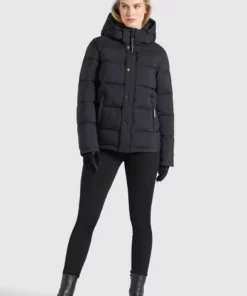 Khujo GERDA MATT - Chaqueta De Invierno - Schwarz, Mujer