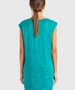 Khujo MARGARITA - Vestido Informal - Türkis, Mujer -Tienda de ventas KHUJO ec53baf64f3743f28143aad7174d3766