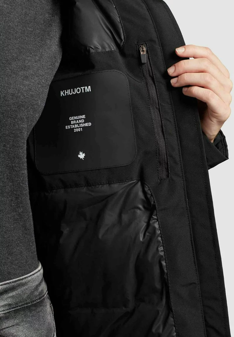 Khujo CHARLYN2 - Abrigo De Invierno - Schwarz, Mujer 8 Khujo CHARLYN2 - Abrigo De Invierno - Schwarz, Mujer - Imagen 8