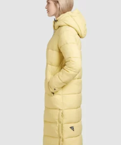 Khujo CORINNA MATT - Abrigo De Invierno - Hellgelb, Mujer -Tienda de ventas KHUJO ece7cf9349c54cad9b2e7f442fc259ca