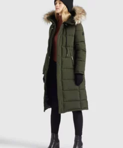 Khujo LISSANDRA - Abrigo De Invierno - Dunkeloliv, Mujer -Tienda de ventas KHUJO edcc4ccaa6a640e0972c3611b43af37a
