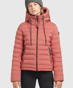 Khujo LOVINA MATT - Chaqueta De Entretiempo - Blassrot, Mujer