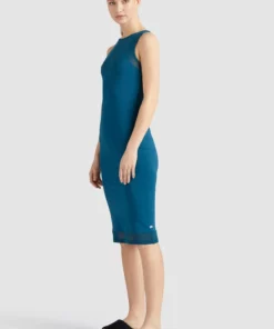 Khujo GENEVIEVE - Vestido De Tubo - Blau, Mujer -Tienda de ventas KHUJO eee0e878323b429fad92ad2c0cf5ed07