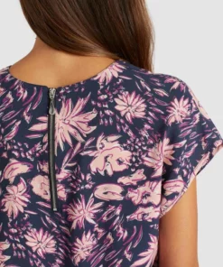 Khujo SAWYER - Blusa - Xc2 Blossom Sketch Floral Aop, Mujer -Tienda de ventas KHUJO ef16863caff84718883efdd89028dee7