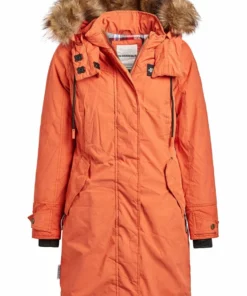 Khujo EFFI - Abrigo De Invierno - Orange, Mujer -Tienda de ventas KHUJO f04e968378454fd5a38f32f121b27219