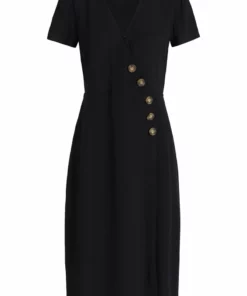 Khujo PORGY - Vestido Informal - Schwarz, Mujer -Tienda de ventas KHUJO f075ee6385284180918ff6b60125725e