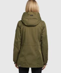 Khujo ELST - Parka - Dunkeloliv, Mujer -Tienda de ventas KHUJO f0a761194bb943bca59b285da1b8e4f2