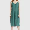 Khujo VALERIYA - Vestido Informal - Green, Mujer