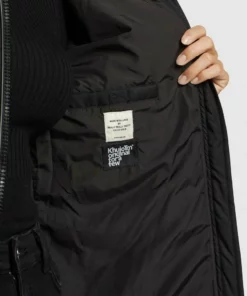 Khujo SHINE2 STRUCTURED - Abrigo De Invierno - Schwarz, Mujer -Tienda de ventas KHUJO f1fa786d82b4462e8f61b8fda7440b5f