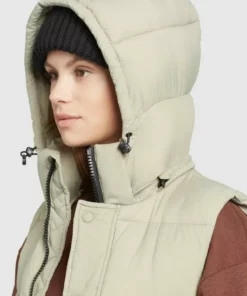 Khujo MAGNETA MATT - Chaleco - Blassgrün, Mujer -Tienda de ventas KHUJO f1fc04fe07554731a366ce32761abe51