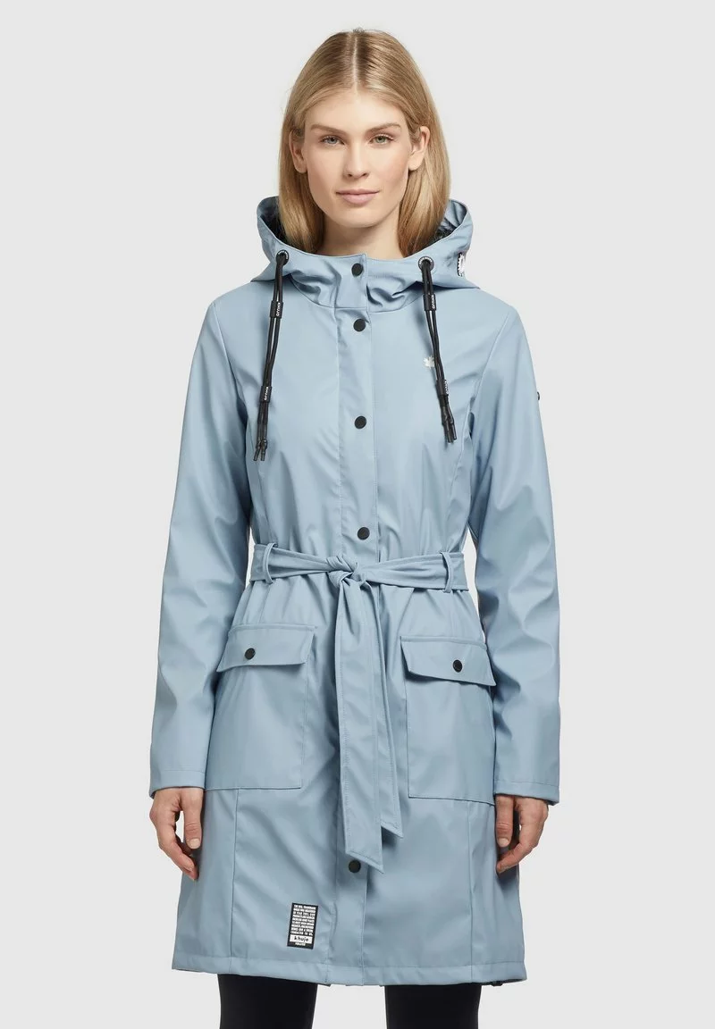 Khujo GLENNA - Impermeable - Hellblau, Mujer 1 Khujo GLENNA - Impermeable - Hellblau, Mujer