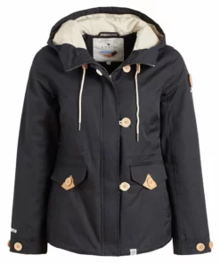 Khujo FARAI - Chaqueta Outdoor - Schwarz, Mujer -Tienda de ventas KHUJO f2b34c40e96543e98f9975ec4ace95ca