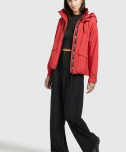 Khujo BLAIR - Chaqueta De Entretiempo - Rot, Mujer -Tienda de ventas KHUJO f2ce28931d73430084bc76b0d5d6c6c5