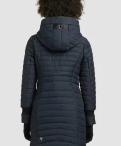 Khujo MANTEL TOOTS STRUCTURED - Abrigo De Invierno - Dunkelblau, Mujer -Tienda de ventas KHUJO f2d2dfa8548a4fedb39fe6aad71370d0