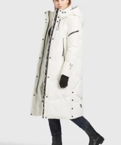 Khujo SONJE3 - Abrigo De Invierno - Naturweiß, Mujer -Tienda de ventas KHUJO f35903ca4a5d4cd089d679c824f14cde