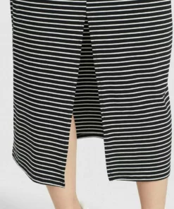 Khujo CRISTELLA - Vestido Largo - Schwarz-weiß Gestreift, Mujer 18 Khujo CRISTELLA - Vestido Largo - Schwarz-weiß Gestreift, Mujer -Tienda de ventas KHUJO f35db534052b4318b06c63cc68a808ce