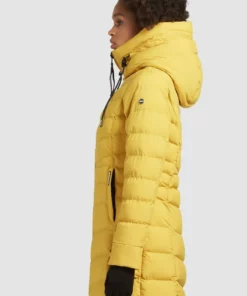 Khujo TUHANI MATT - Abrigo De Invierno - Gelb, Mujer -Tienda de ventas KHUJO f3f1ff64699f4e65b05cf6c6cdf08e40