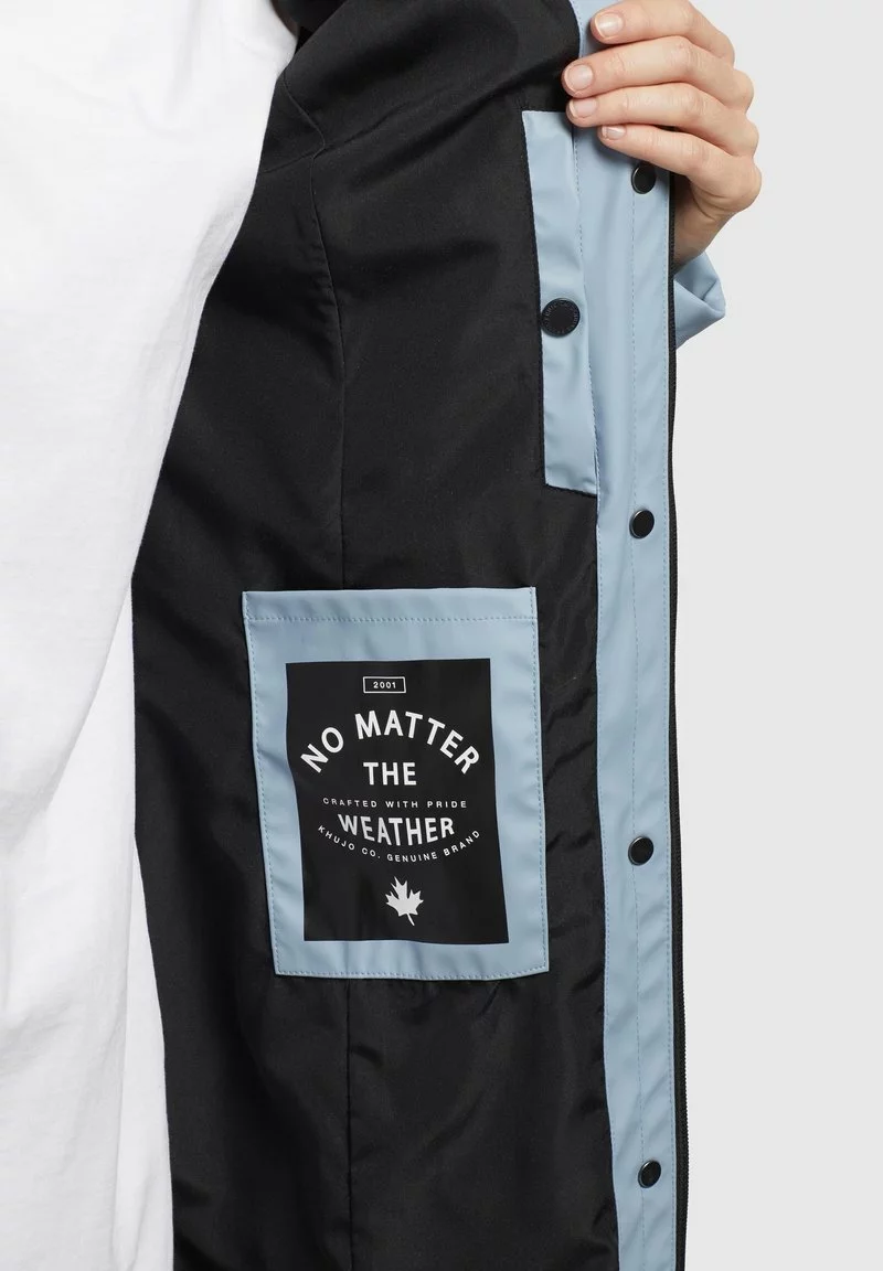 Khujo GLENNA - Impermeable - Hellblau, Mujer 7 Khujo GLENNA - Impermeable - Hellblau, Mujer - Imagen 7