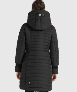 Khujo MANTEL TOOTS STRUCTURED - Abrigo De Invierno - Schwarz, Mujer -Tienda de ventas KHUJO f44c38ddb0184ecc90780e993bb36f97