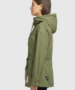 Khujo SESIA - Parka - Oliv, Mujer -Tienda de ventas KHUJO f45e197f635e4ab580556f675ac01e9f