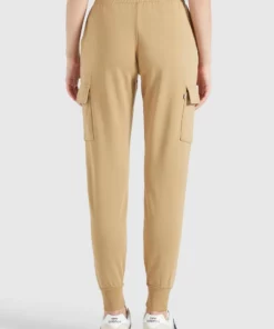 Khujo STACI - Pantalones Deportivos - Beige, Mujer -Tienda de ventas KHUJO f4893ecfdbb44798accc205a58f52d29