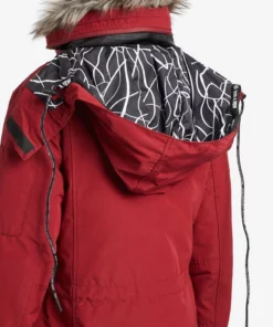 Khujo LIZIE - Abrigo De Invierno - Red, Mujer -Tienda de ventas KHUJO f4b89d293f084c008d4f096a5e10dc47