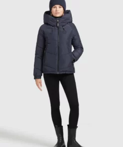 Khujo ESILA - Chaqueta De Invierno - Dunkelblau, Mujer