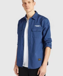 Khujo ROGER - Camisa - Blue, Hombre -Tienda de ventas KHUJO f6a4824392454f249673e1fe824f5933